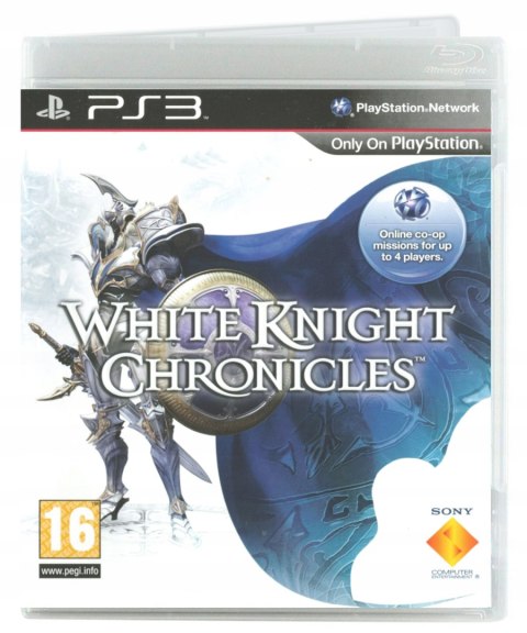 White Knight Chronicles PlayStation 3 (PS3) Promo Only Dodrukowana Okładka