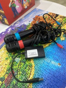 ZESTAW MIKROFONY SINGSTAR PRZEWODOWE PS4 PS3 PS2