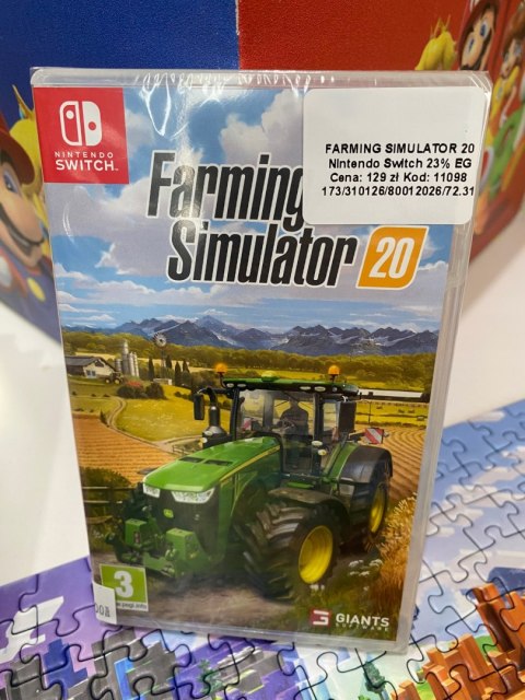 Farming Simulator 20 Nintendo Switch pudełkowa