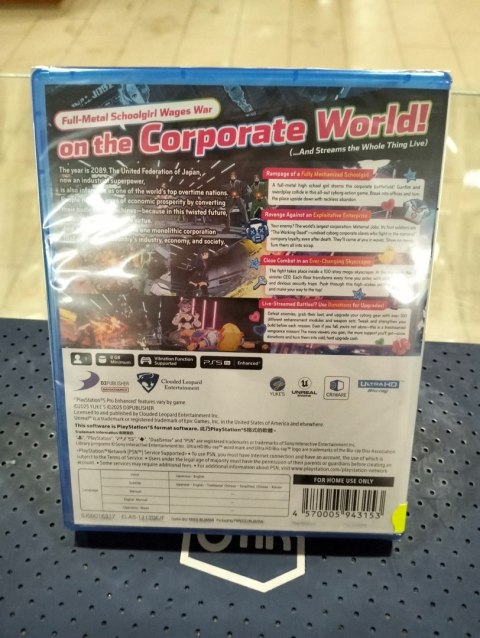 Full Metal Schoolgirl PS5 PlayStation 5 (PS5) pudełkowa