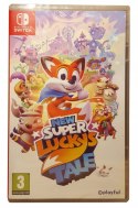 New Super Luckys Tale Nintendo Switch pudełkowa kartridge