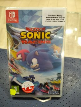Team Sonic Racing Nintendo Switch pudełkowa