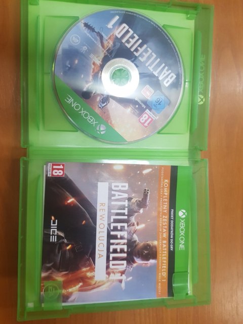 Battlefield 1 Rewolucja Xbox One pudełkowa