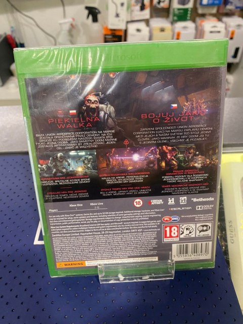 Doom XBOX ONE PL Xbox One pudełkowa