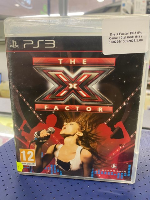 X-Factor: Solus PlayStation 3 (PS3) pudełkowa