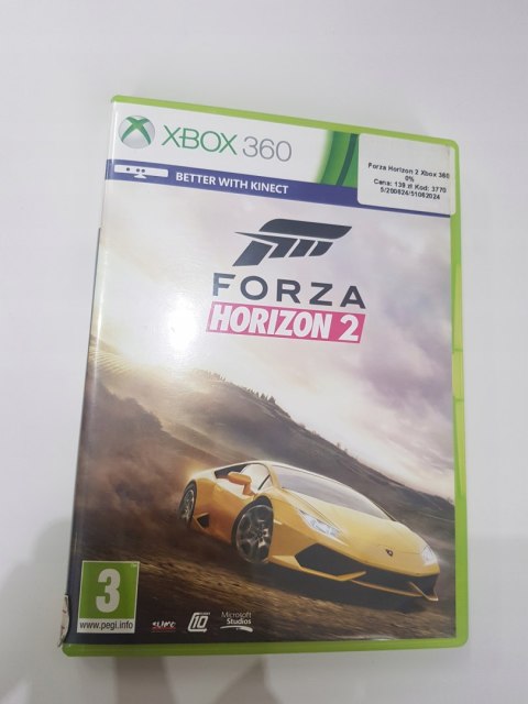 Forza Horizon 2 Xbox 360 pudełkowa