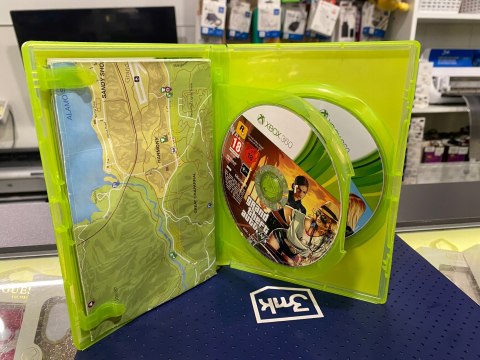 Grand Theft Auto V Xbox 360 pudełkowa