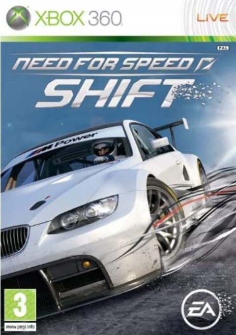Need for Speed Shift Xbox 360 pudełkowa