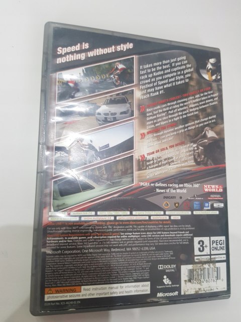 Project Gotham Racing 4 Xbox 360 pudełkowa