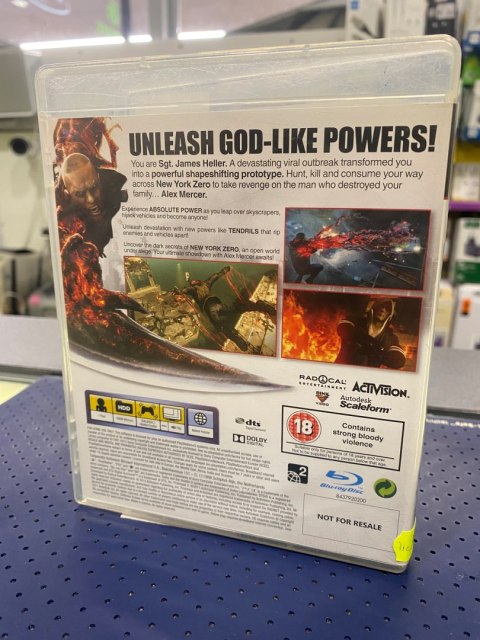 Prototype 2 PlayStation 3 (PS3) pudełkowa