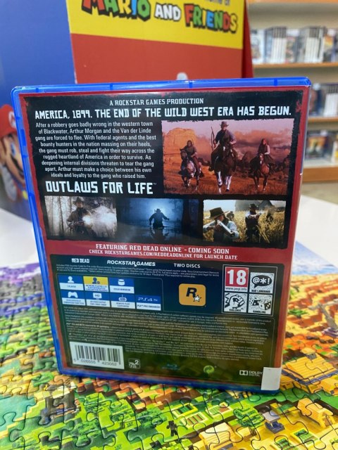 Red Dead Redemption 2 PlayStation 4 (PS4) pudełkowa