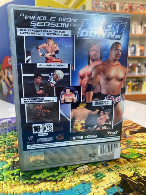 WWE SmackDown! Shut Your Mouth PS2 PlayStation 2 (PS2) pudełkowa