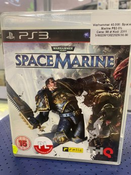 Warhammer 40,000: Space Marine PlayStation 3 (PS3) pudełkowa