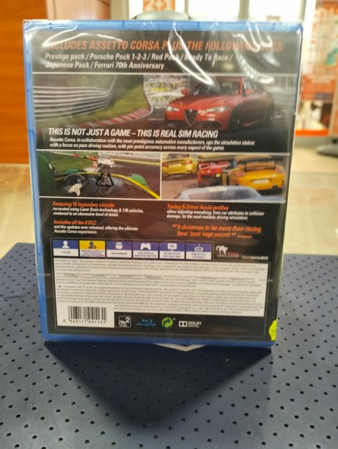 Assetto Corsa: Ultimate Edition PlayStation 4 (PS4) pudełkowa