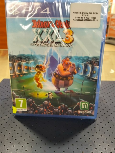 Asterix & Obelix XXL 3: The Crystal Menhir (PS4) PlayStation 4 (PS4)