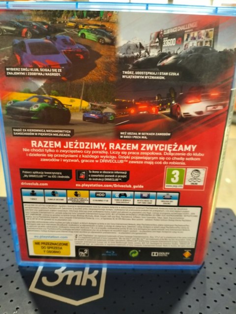 Driveclub - PS4 (Używana) PlayStation 4 (PS4) pudełkowa