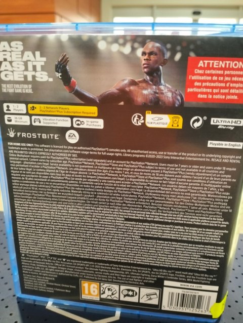 Ea Sports UFC 5 PlayStation 5 (PS5) pudełkowa