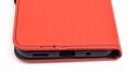 Etui z klapką Fancy Book do Nokia 3.4 czerwony
