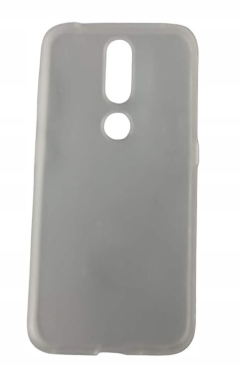Futerał Pokrowiec Etui Plecki Case 0,5mm do Nokia 4.2 Bezbarwny