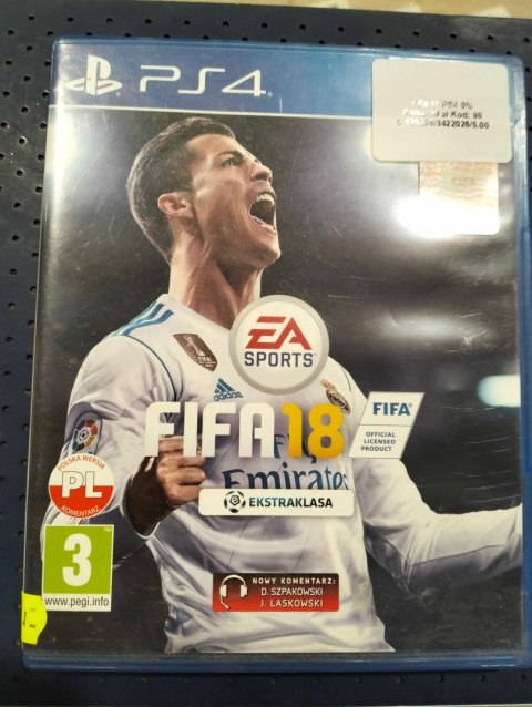 Gra FIFA 18 PS4