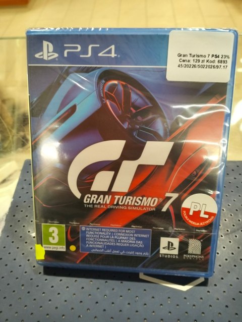 Gran Turismo 7 PlayStation 4 (PS4) pudełkowa