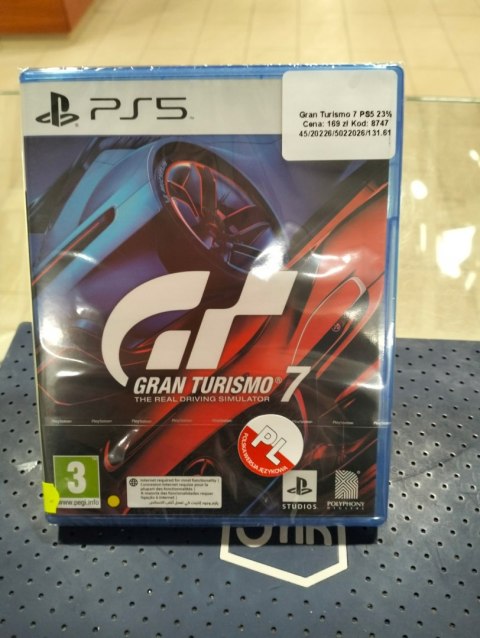 Gran Turismo 7 PlayStation 5 (PS5) pudełkowa