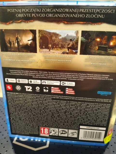 Mafia: The Old Country (PS5) CZ PlayStation 5 (PS5) pudełkowa