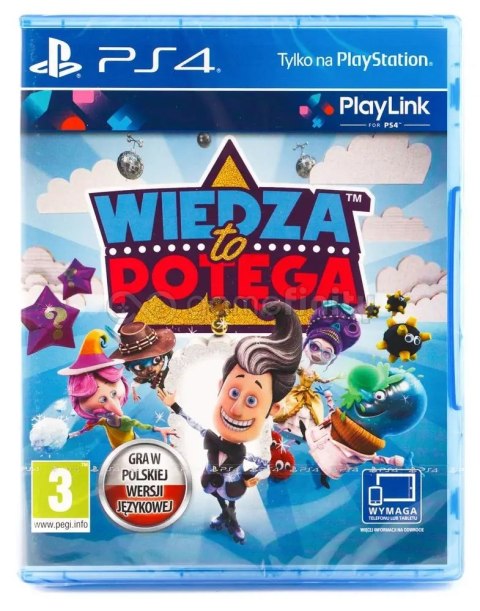 Wiedza to Potęga PlayStation 4 (PS4) pudełkowa