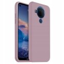 Etui Plecki Matt TPU do Nokia 5.4 różowy