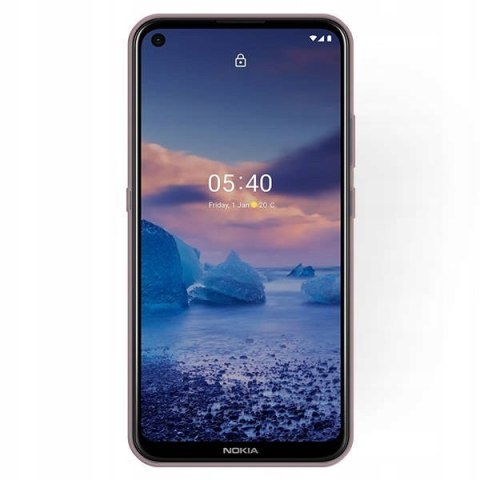 Etui Plecki Matt TPU do Nokia 5.4 różowy