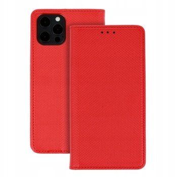 Etui z klapką Magnet do Samsung Galaxy J7 2017 czerwony