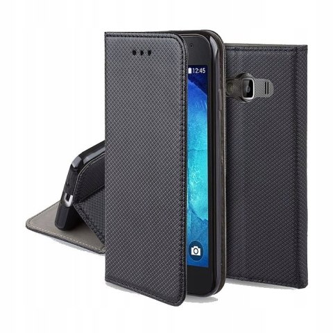 Etui z klapką TelForceOne do Samsung Galaxy J5 2016 czarny