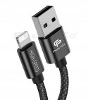 Kabel Prestico USB - Apple Lightning 3 m czarny 2A