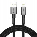 Kabel Tech-protect USB - Apple Lightning 2 m szary
