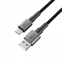Kabel Tech-protect USB - USB typ C 0,5 m szary