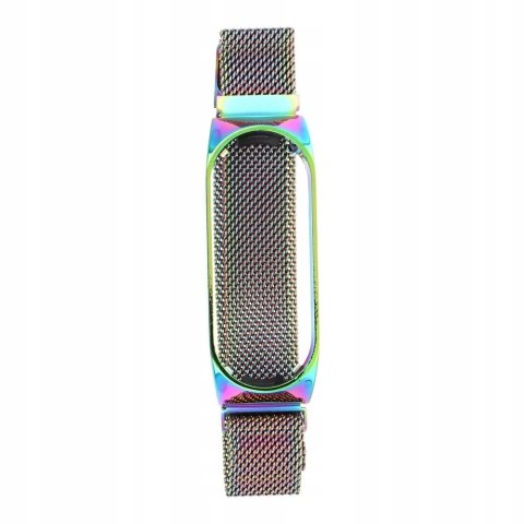 Pasek Metal Band do Xiaomi Mi Band 5 / 6 wielokolorowy