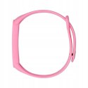 Pasek / opaska Silikonowa do Xiaomi Mi Band 5 / 6 / 7 różowy
