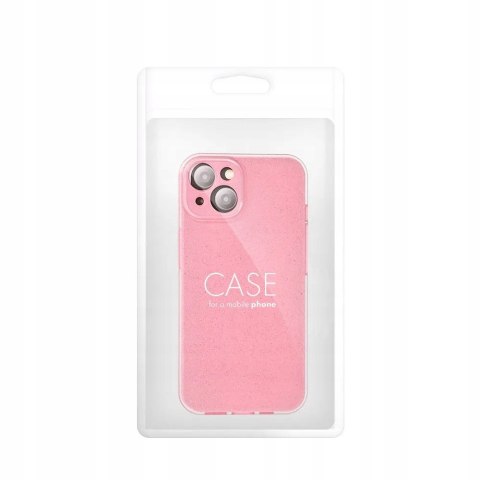 Plecki Clear Case 2mm Blink do Apple iPhone 16 Pro Max różowy