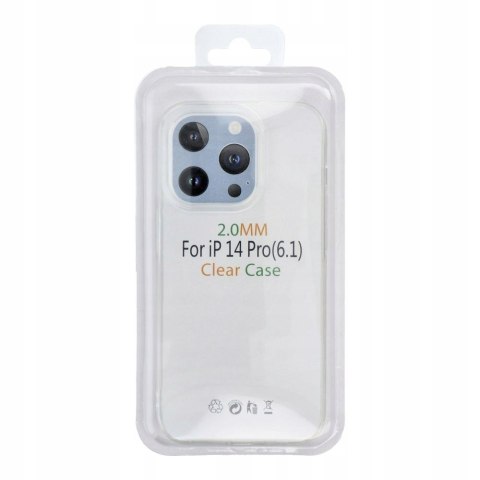 Plecki Clear Case 2mm do Apple iPhone 15 bezbarwny