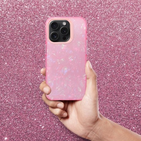 Plecki Futerał TUTTI FRUTTI do Apple iPhone 16 Pro Max różowy