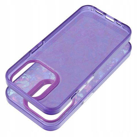 Plecki Futerał TUTTI FRUTTI do Apple iPhone 16 fioletowy