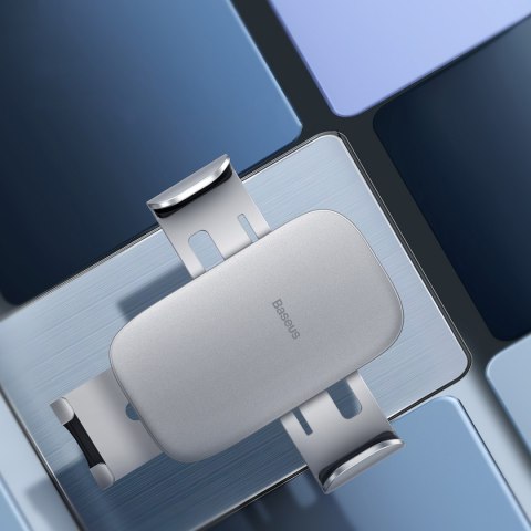 Uchwyt na kratkę nawiewu Baseus srebrny