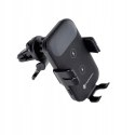 Uchwyt na szybę Forcell HS4 z ładowaniem Indykcyjnym 15W czarny