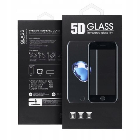 5D Full Glue - do Motorola G14 / G54 / G73 czarny