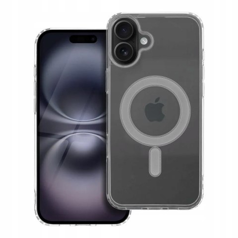 Futerał CLEAR MAG COVER kompatybilny z MagSafe do IPHONE 16 Plus transparen