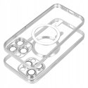 Plecki Electro Mag Cover do Samsung Galaxy S24 Plus srebrny