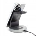 Plecki Electro Mag Cover do Samsung Galaxy S24 Plus srebrny