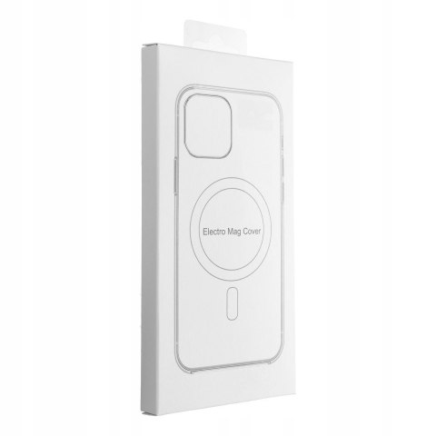 Plecki Electro Mag Cover do Samsung Galaxy S24 Plus srebrny