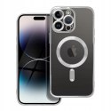 Plecki Electro Mag Cover do Samsung Galaxy S24 Plus srebrny