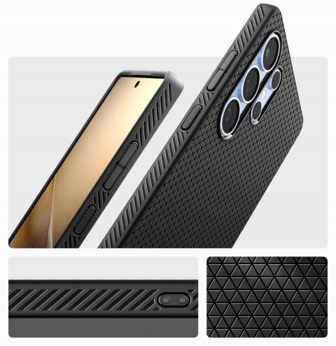 Etui Spigen Liquid Air do Samsung Galaxy S25 Ultra Matte Black
